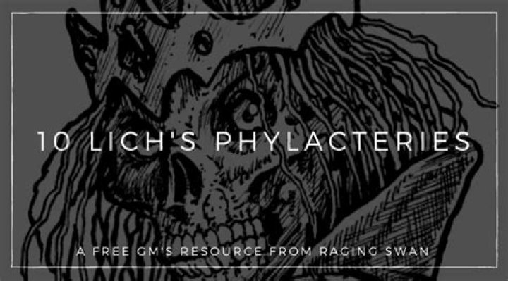 What is a phylactery lich?