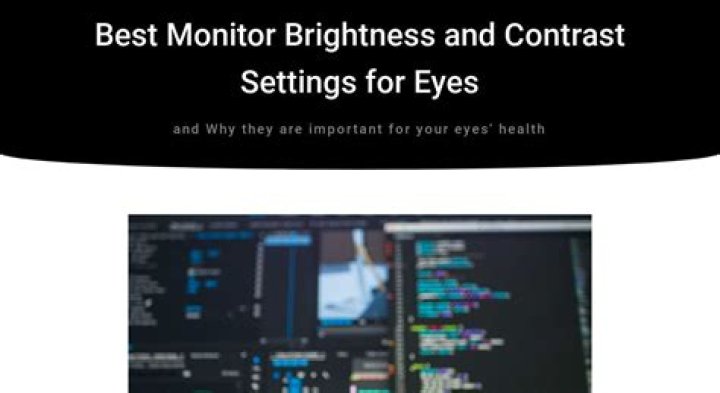 What is the best brightness and contrast settings for TV?