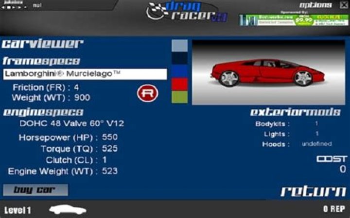 What is the fastest car in drag racer v3?