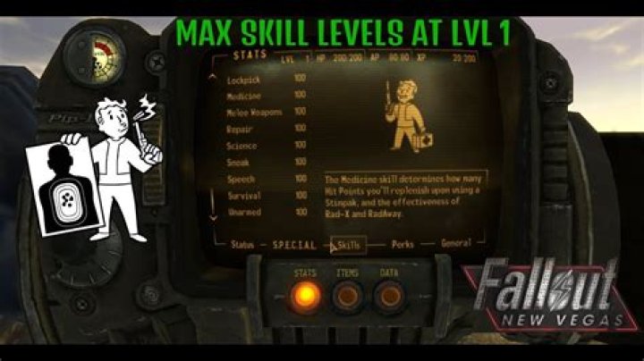 What is the max level in New Vegas?
