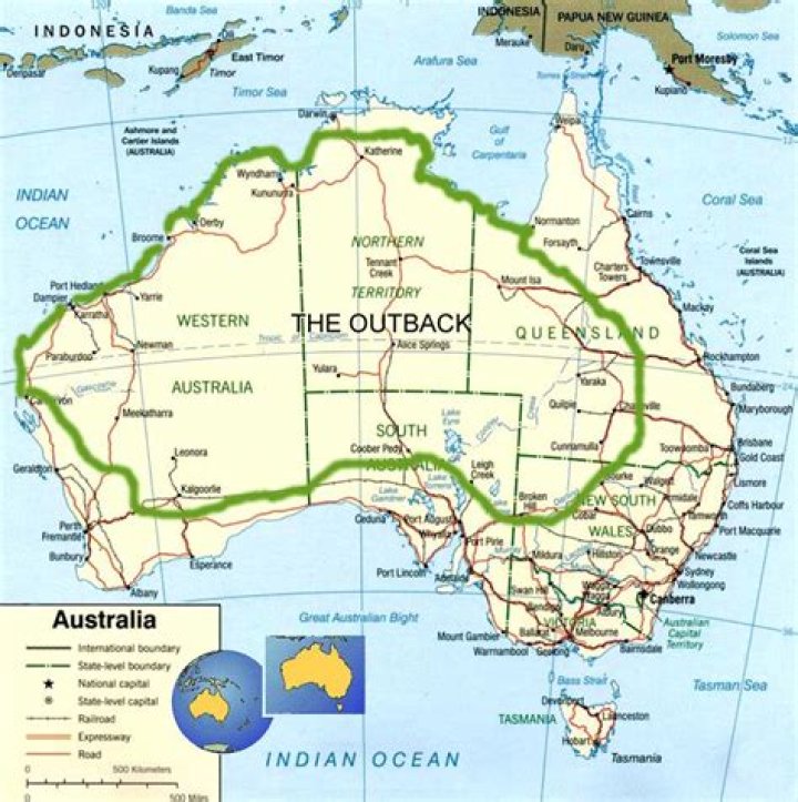 What is the Outback in Australia?