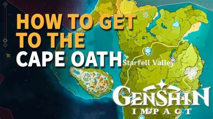 What is the purple thing at Cape Oath?