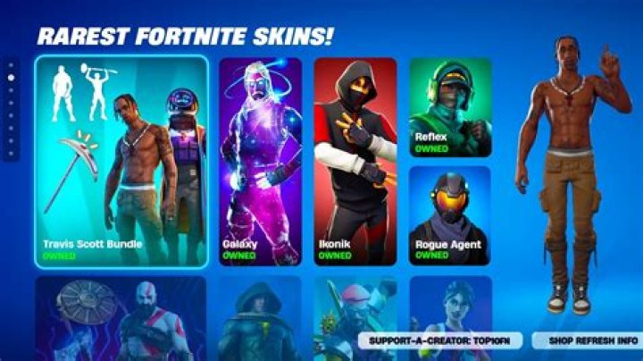 What is the rarest skin in Fortnite?