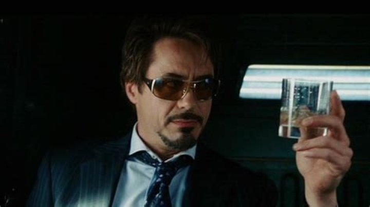 What is Tony Stark drinking in Iron Man 2?