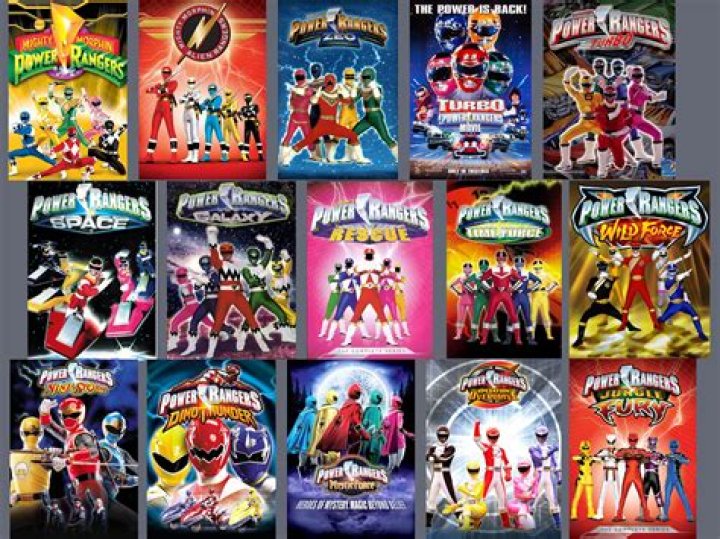 What order are the Power Rangers series?
