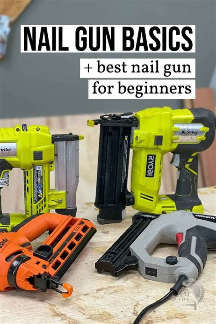 What PPE should you use when using a nail gun?