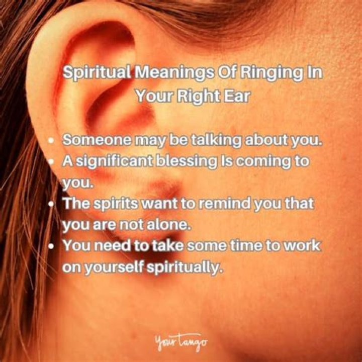 What Ringing In Your Right Ear Means Spiritually