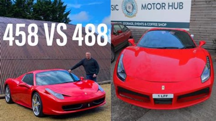 What’s the difference between 458 and 488?