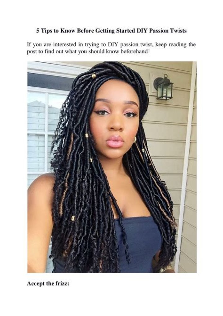 What to Know Before Getting Passion Twists