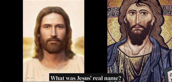 What was Jesus real name?