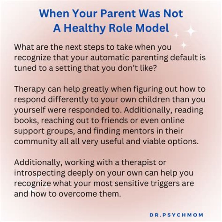 When Your Parent Was Not A Healthy Role Model