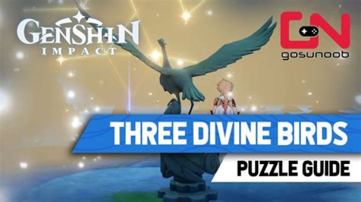 Where are the 3 birds located in Genshin impact?