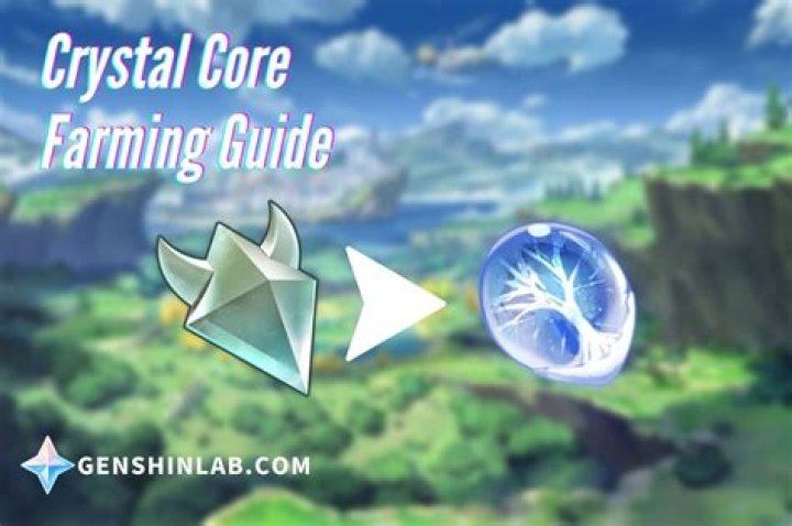 Where can I farm Crystal Core Inazuma?