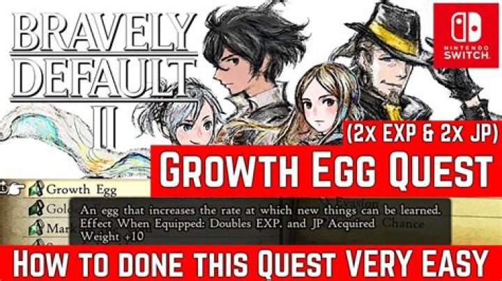 Where do you get the growth egg in Bravely Default?