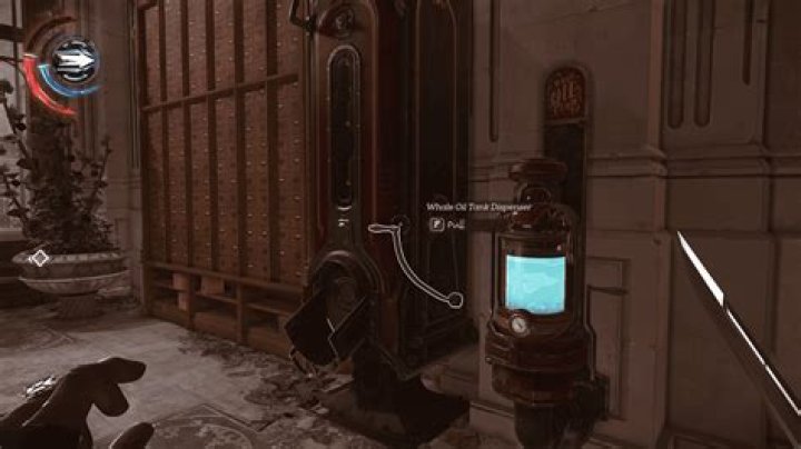 Where is the whale oil closet key in Dishonored?