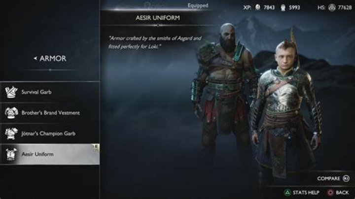 Which armor is best for Atreus?