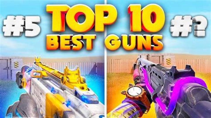 Which is the best gun in cod mobile?