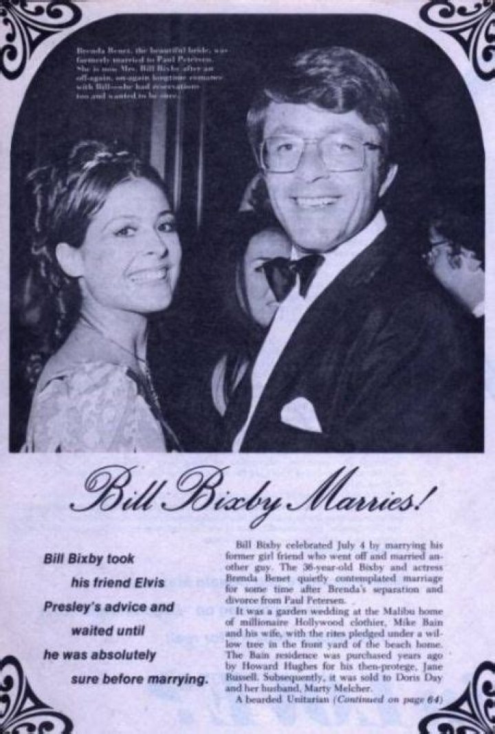 Who is Bill Bixby dating? Bill Bixby girlfriend, wife