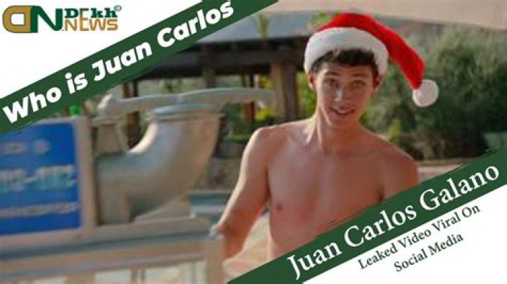 Who is Juan Carlos Galano and what is his Viral Twitter Video?