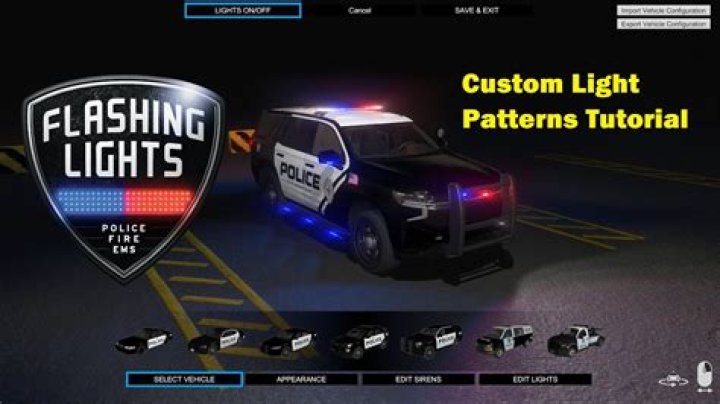 Who is the model in flashing lights?
