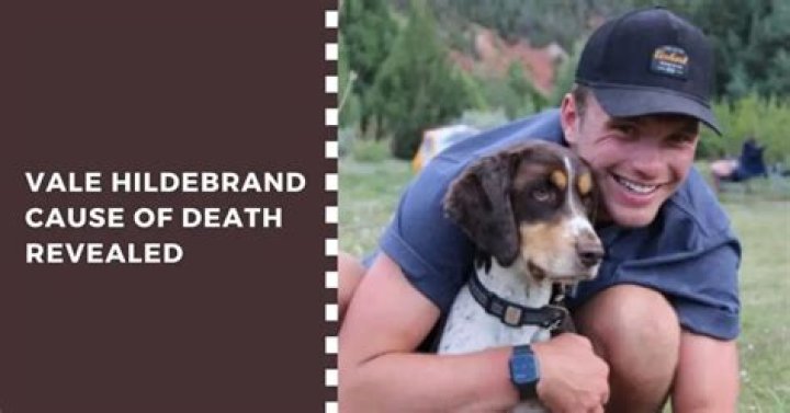 Who was Vale Hildebrand? What was University of Colorado Boulder Senior Cause of Death?