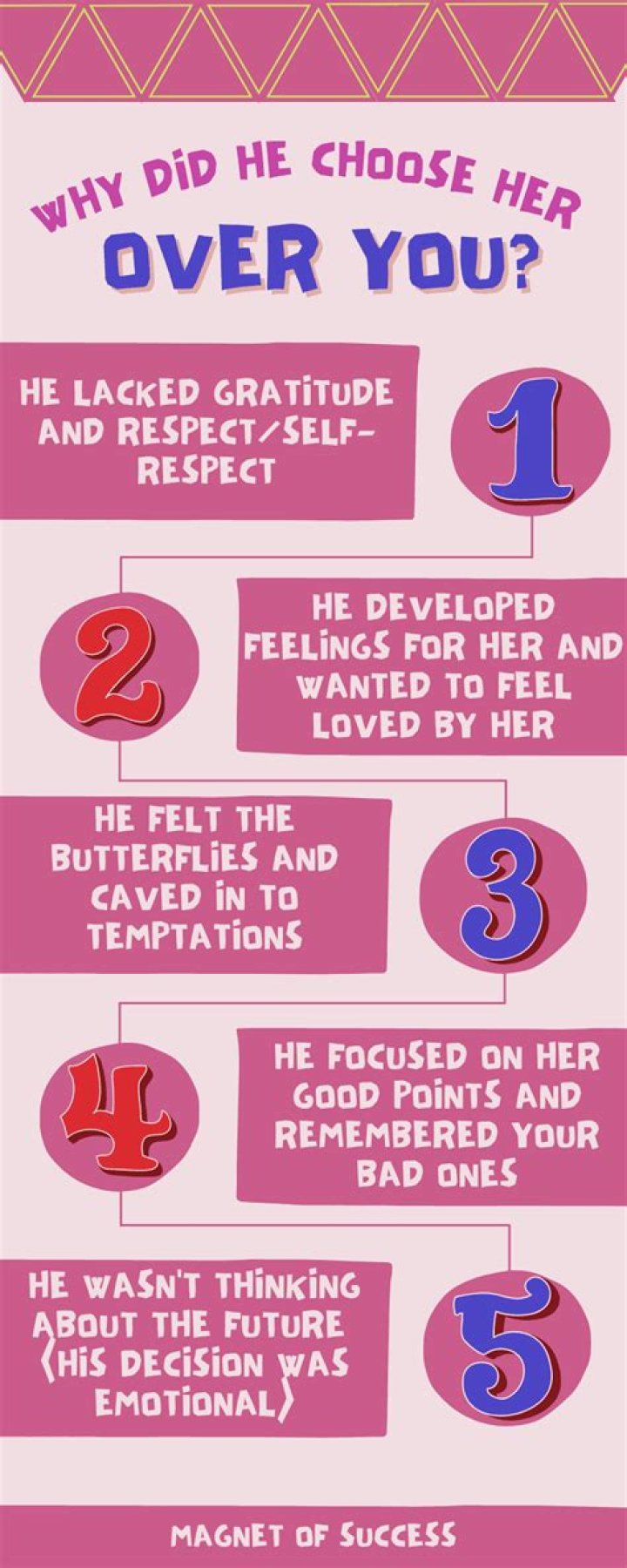 Why Did He Choose Her Over Me? 13 Reasons He Chose Her
