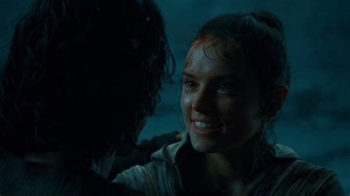 Why did Kylo Ren and Rey kiss?