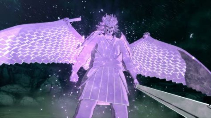 Why is Sasuke’s Susanoo purple?