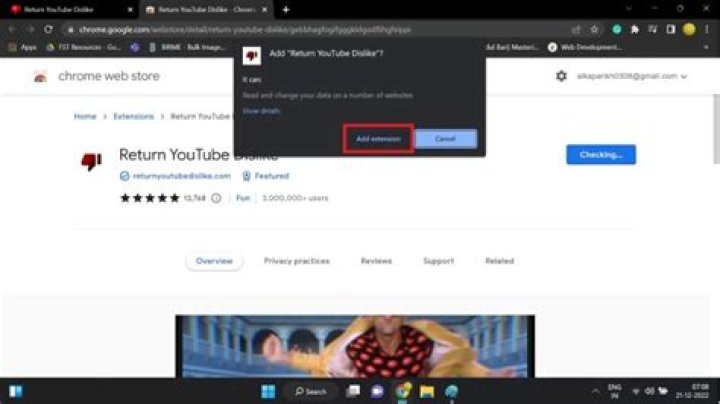YouTube dislike count rebounds temporarily with this browser extension