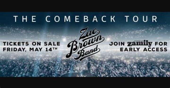 Zac Brown Band Announce The Comeback Tour 2021