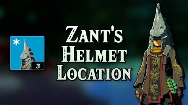 Zelda BoTW Zant's Helmet Location