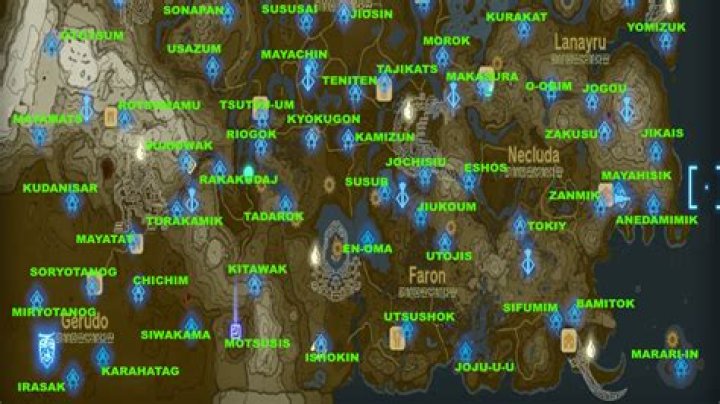 Zelda Tears Of The Kingdom shrines Archives