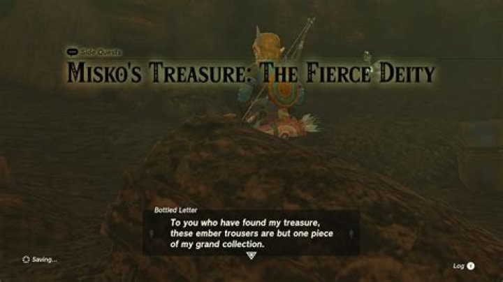 Zelda TOTK Misko's Treasure The Fierce Deity Sword