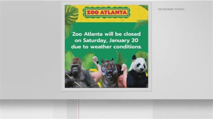 Zoo Atlanta closed Saturday due to cold temperatures